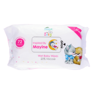 Scented baby wipes front