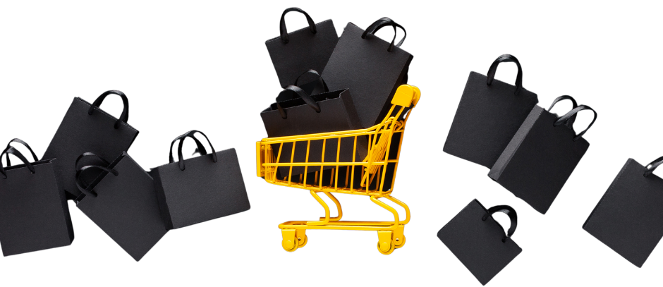 Black and Yellow Black Friday Sale Facebook Post