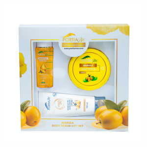 Marula Body Scrub Gift Set