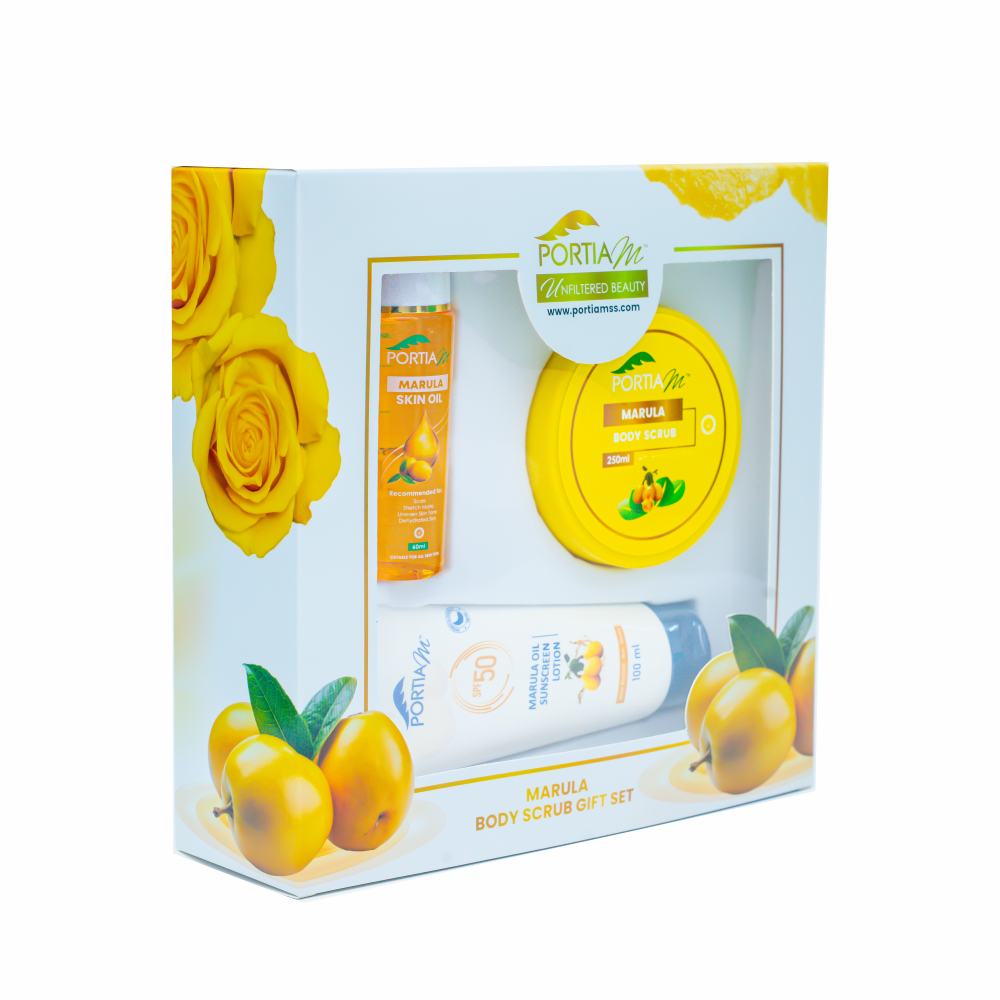 Marula Body Scrub Gift Set - Image 2