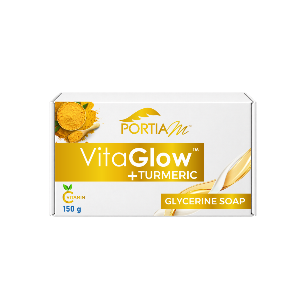 VitaGlow + Tumeric Glycerine Soap 150G - Image 2