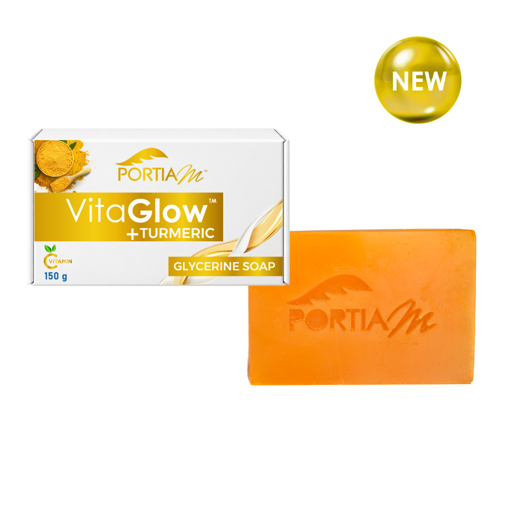 VitaGlow + Tumeric Glycerine Soap 150G front 3